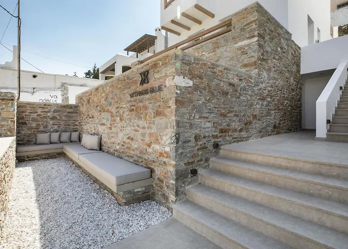 Blue - 3 Loutra Bch Balcony Sea View Hotel Kythnos